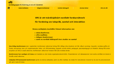 Desktop Screenshot of ofti.se